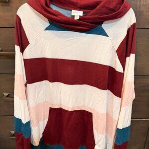 LuLaRoe Amber Hoodie 3XL